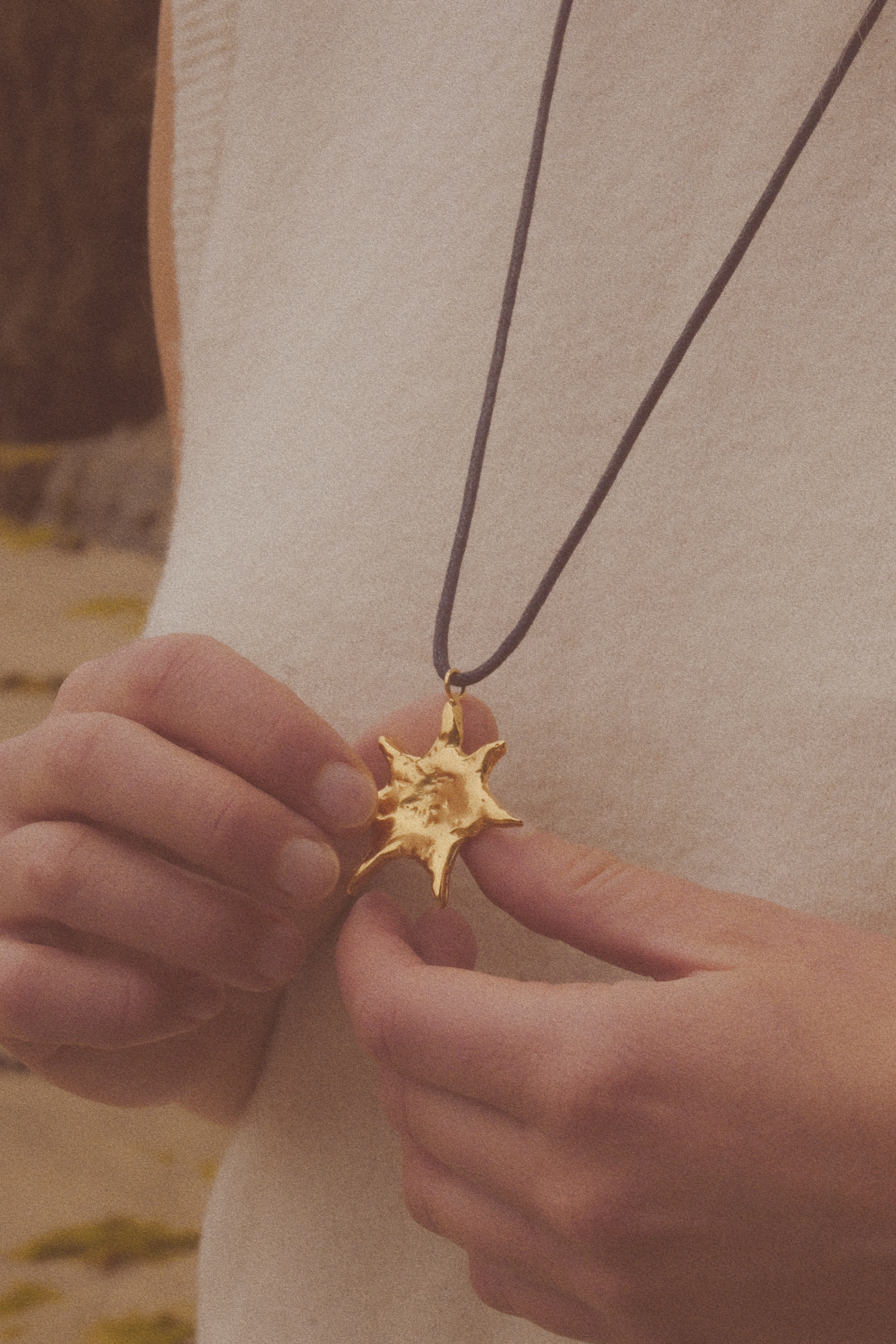 Luce Del Sole Cord Necklace