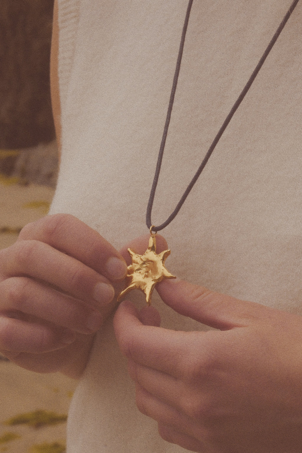 Luce Del Sole Cord Necklace