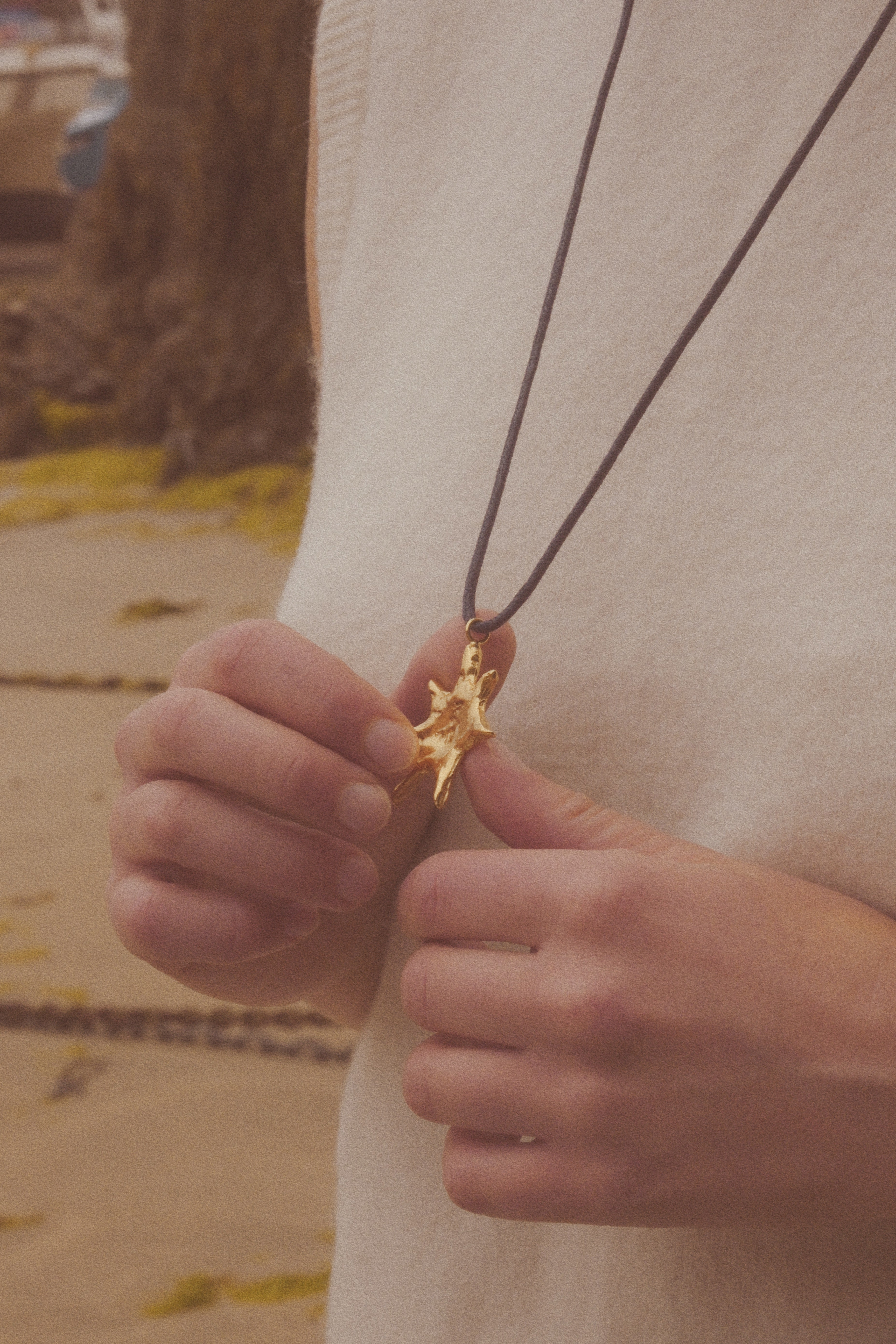 Luce Del Sole Cord Necklace