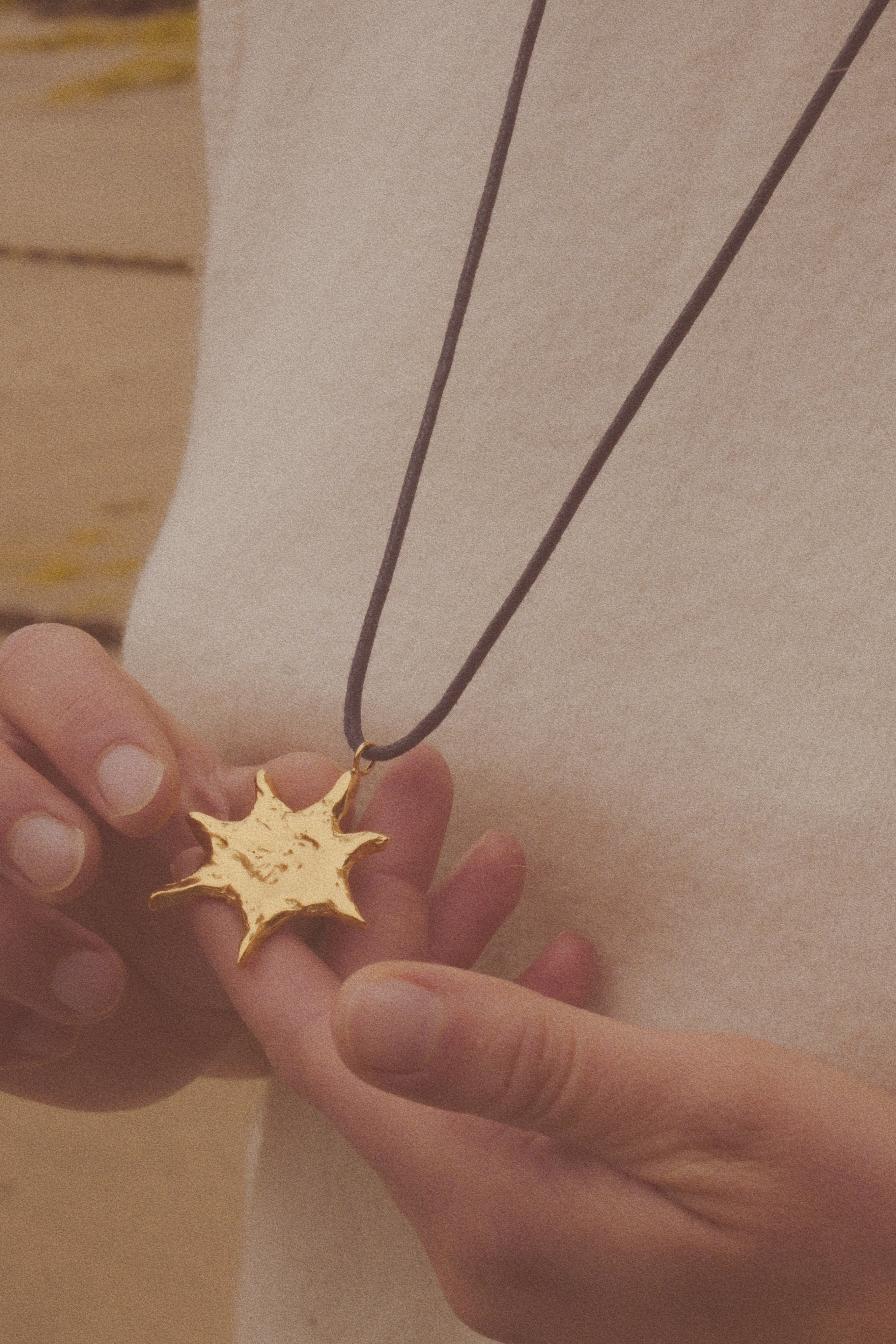 Luce Del Sole Cord Necklace